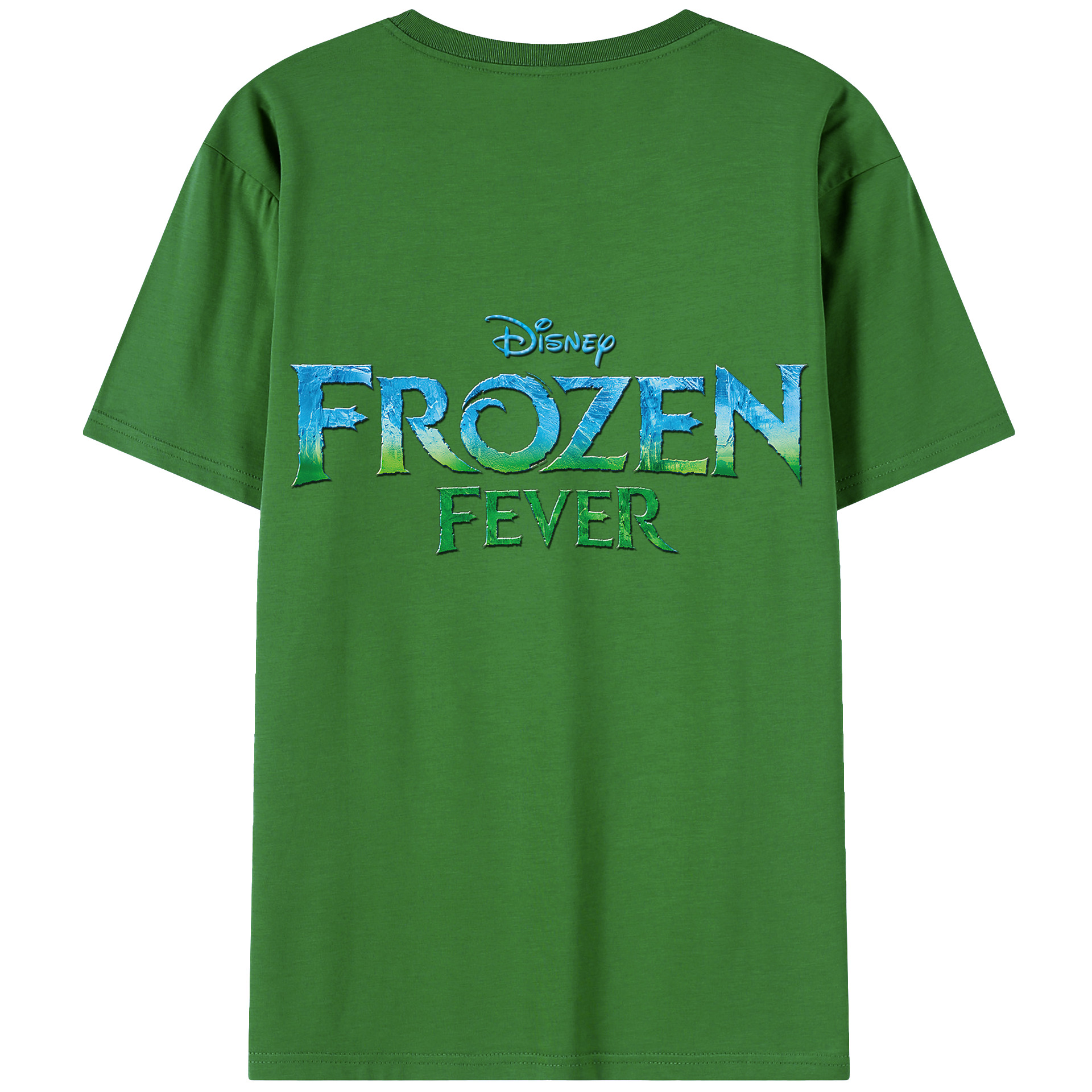 （画像用） アナと雪の女王 アンナ エルサ Frozen Anna Elsa レディース半袖Tシャツ(バックプリント)